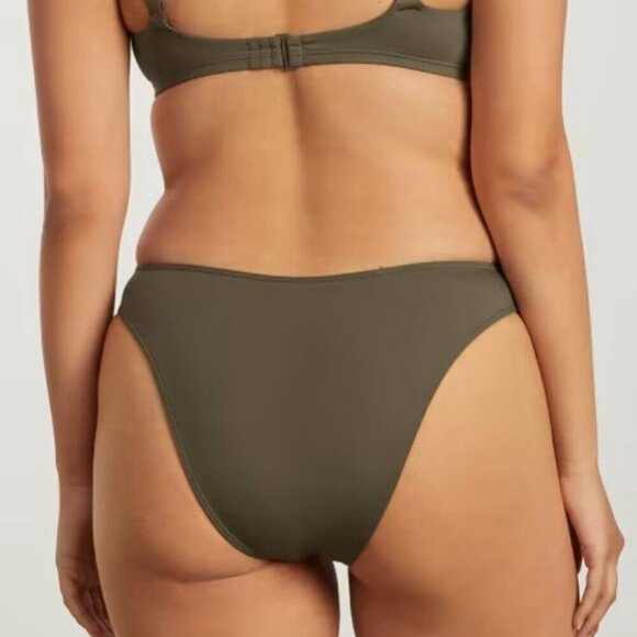 Everlane Women's NWT Beech Dusk The Thigh-High Bikini Swim Bottom Small/W27.25 - Picture 8 of 12